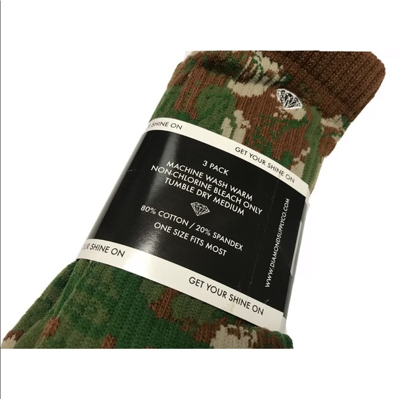 Diamond Supply Co. OG Script High Socks Camo - Picture 4 of 6